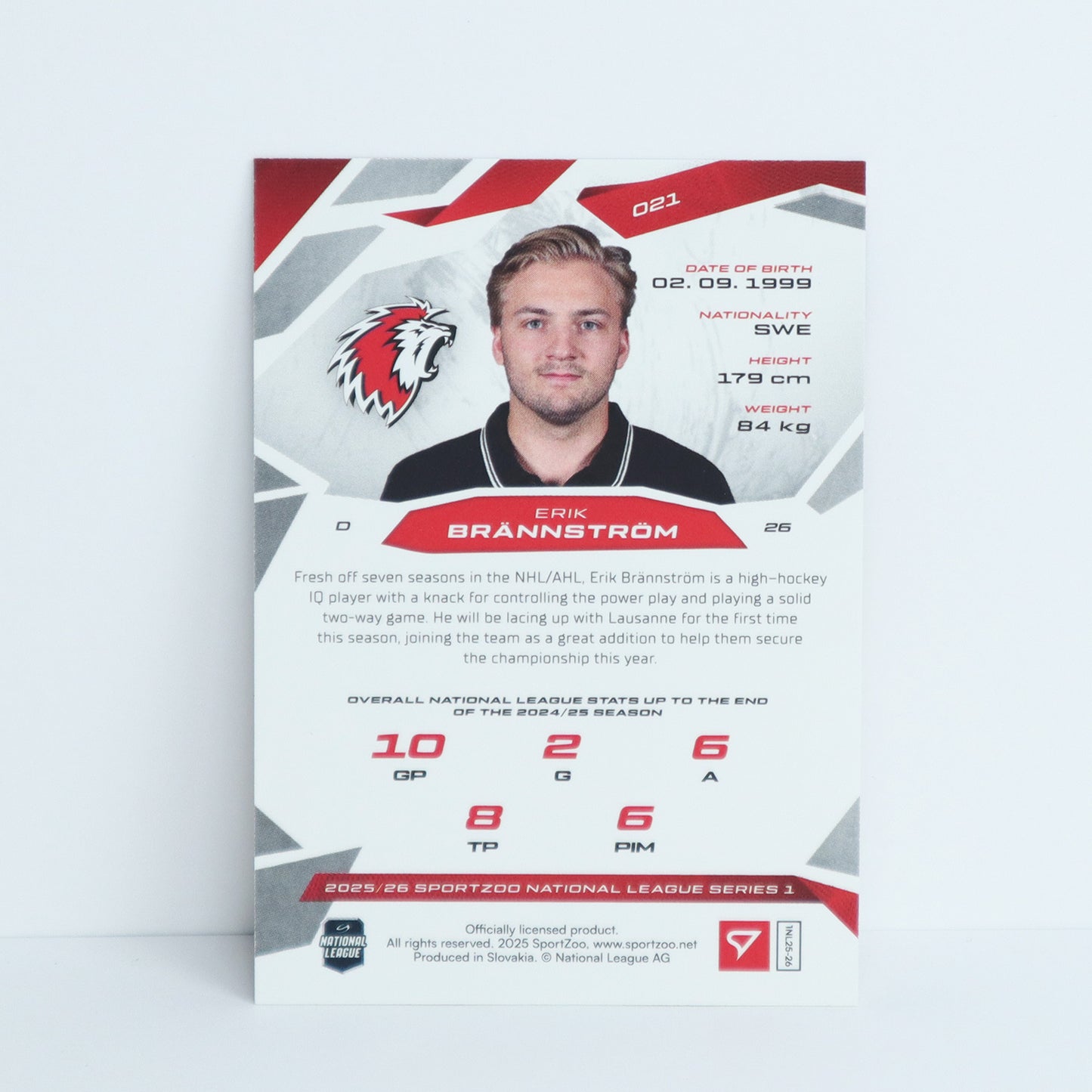 021 - LHC - ERIK BRANNSTROM - BASE SET