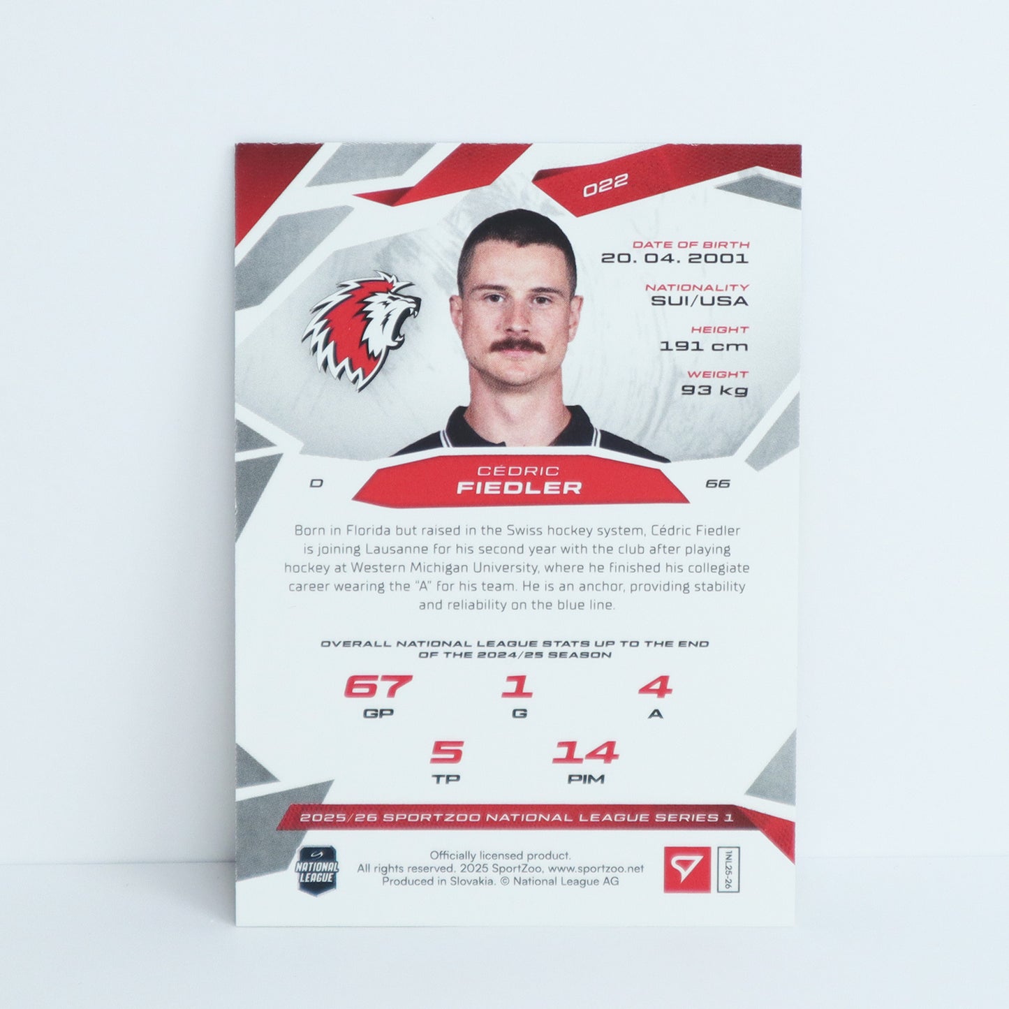 022 - LHC - CEDRIC FIEDLER - BASE SET