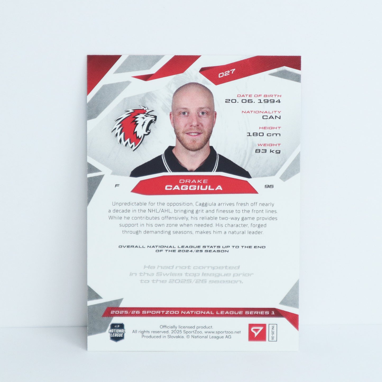 027 - LHC - DRAKE CAGGIULA - BASE BLUE