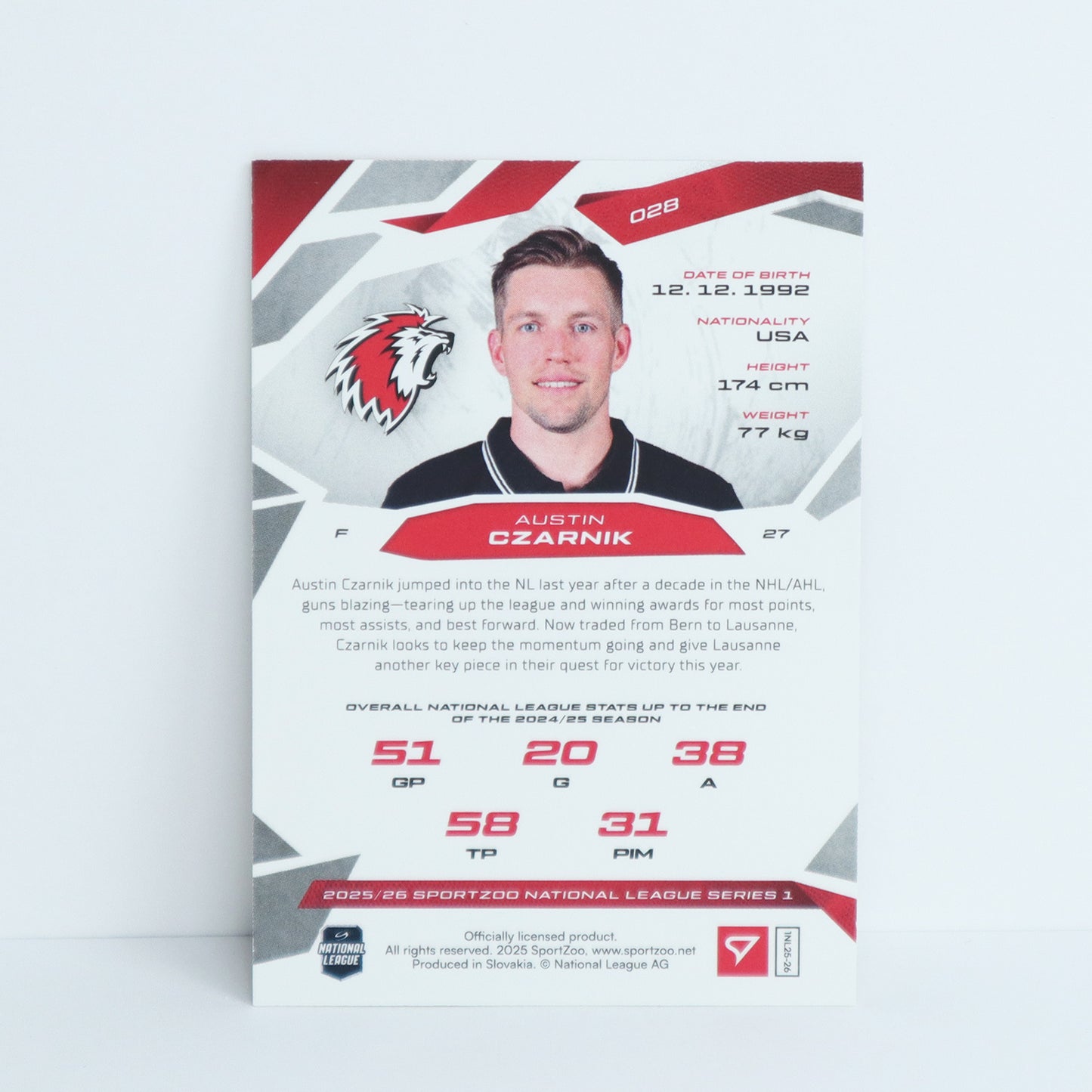 028 - LHC - AUSTIN CZARNIK - BASE SET