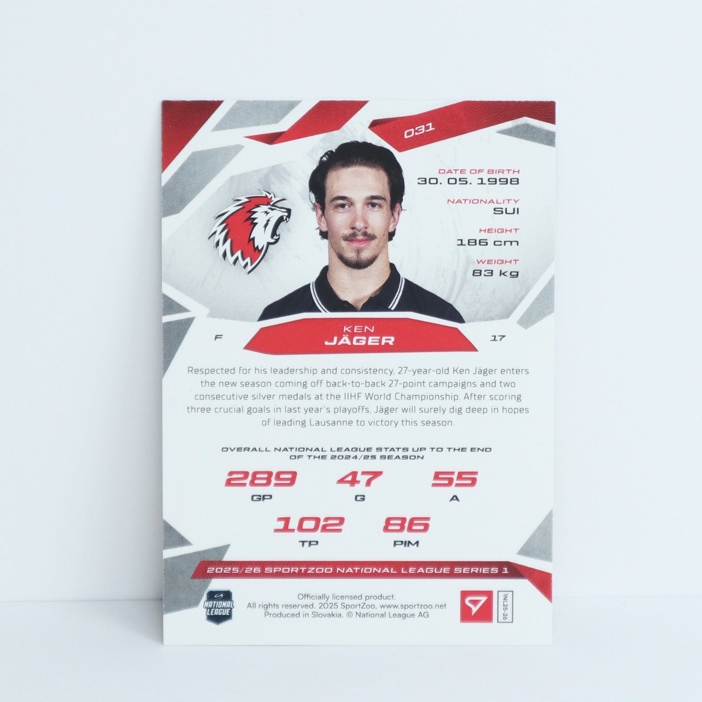 031 - LHC - KEN JAGER - BASE SET