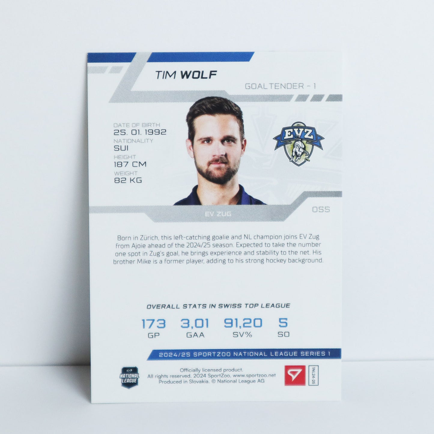 055 - EVZ - TIM WOLF - BASE GREEN