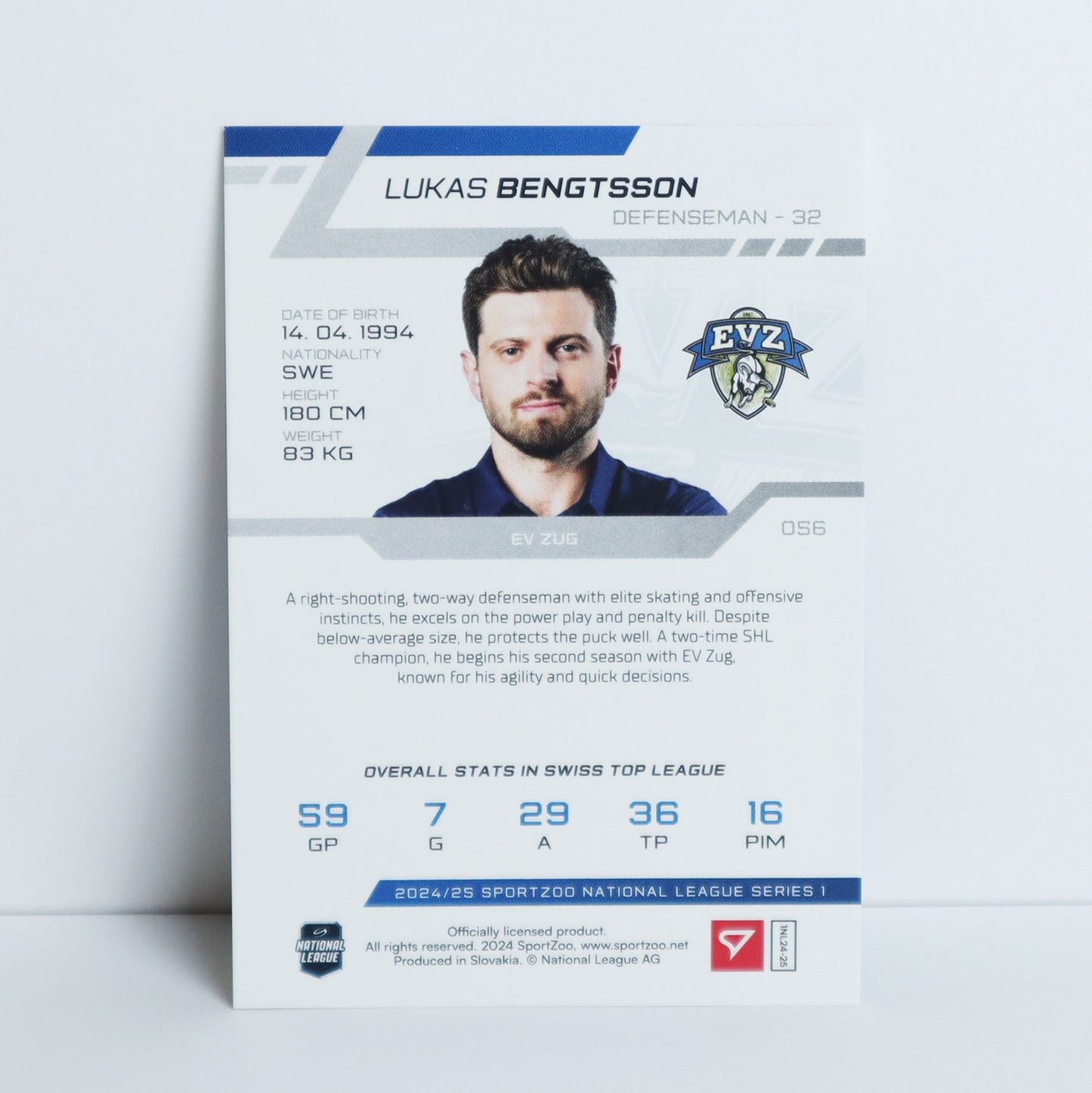 056 - EVZ - L. BENGTSSON - BASE GREEN