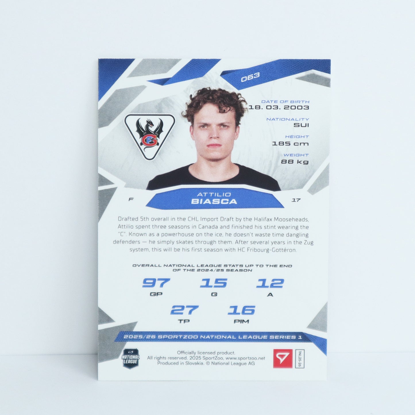 063 - FRI - ATTILIO BIASCA - BASE SET