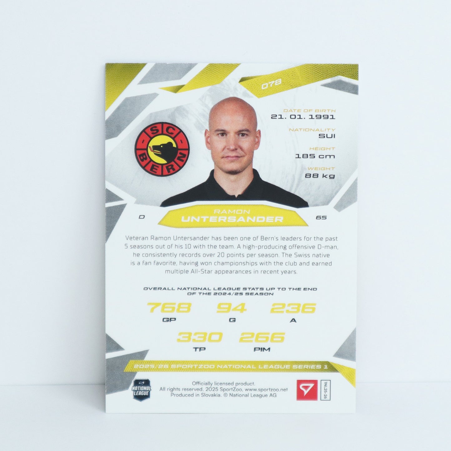 078 - SCB - RAMON UNTERSANDER - BASE SET