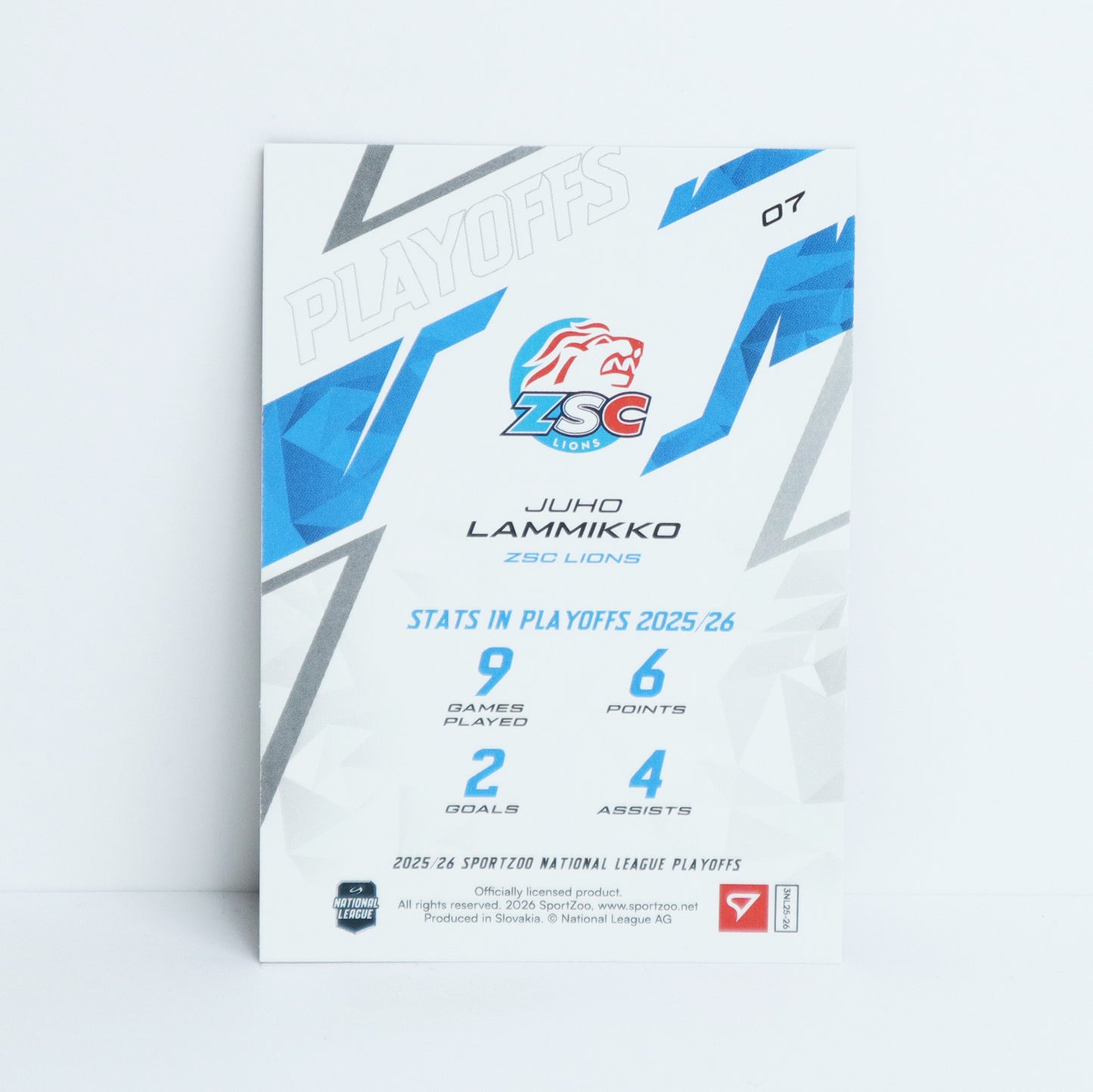 07 - ZSC - JUHO LAMMIKKO - BASE GOLD - 08/10