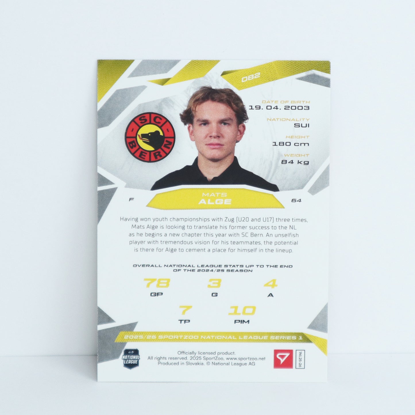 082 - SCB - MATS ALGE - BASE SET