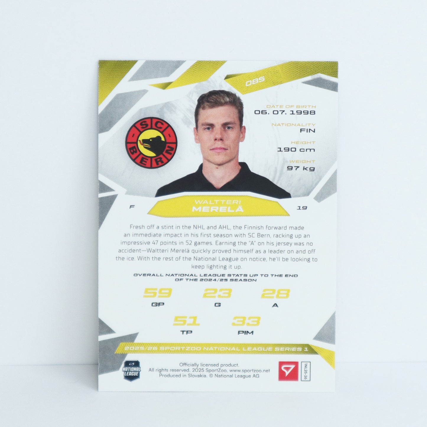 085 - SCB - WALTTERI MERELA - BASE SET