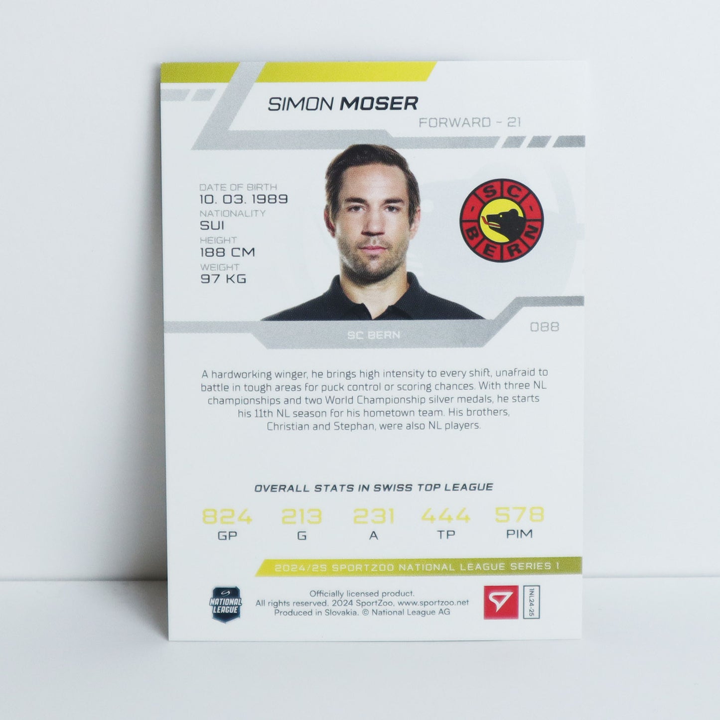 088 - SCB - SIMON MOSER - BASE SET