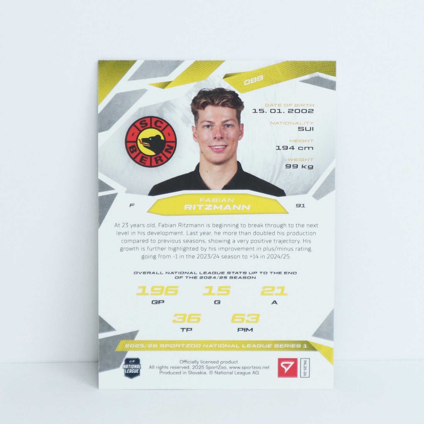 088 - SCB - FABIAN RITZMANN - BASE SET