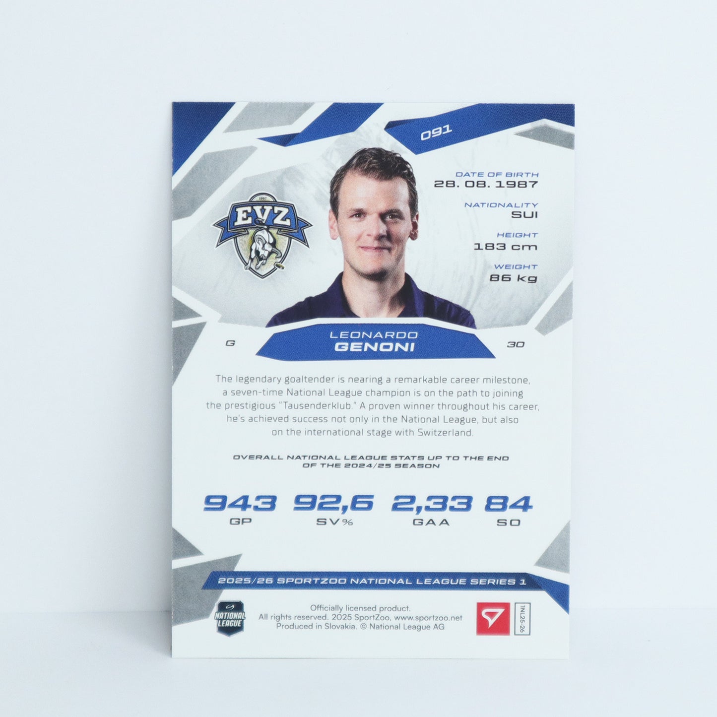 091 - EVZ - LEONARDO GENONI - BASE BLUE