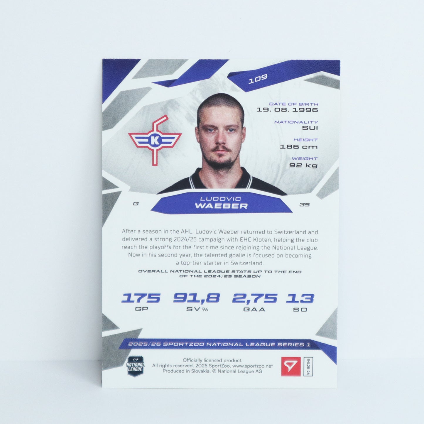 109 - EHCK - LUDOVIC WAEBER - BASE SET