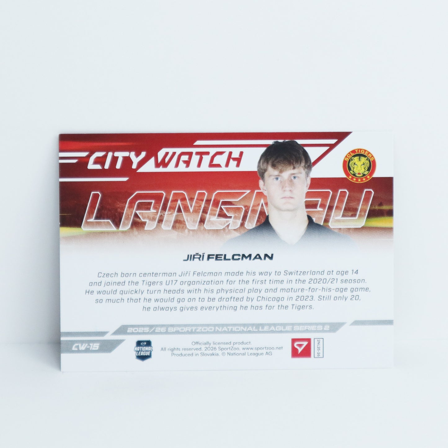 CW-15 - SCL - JIRI FELCMAN - CITY WATCH COPPER - 04/95