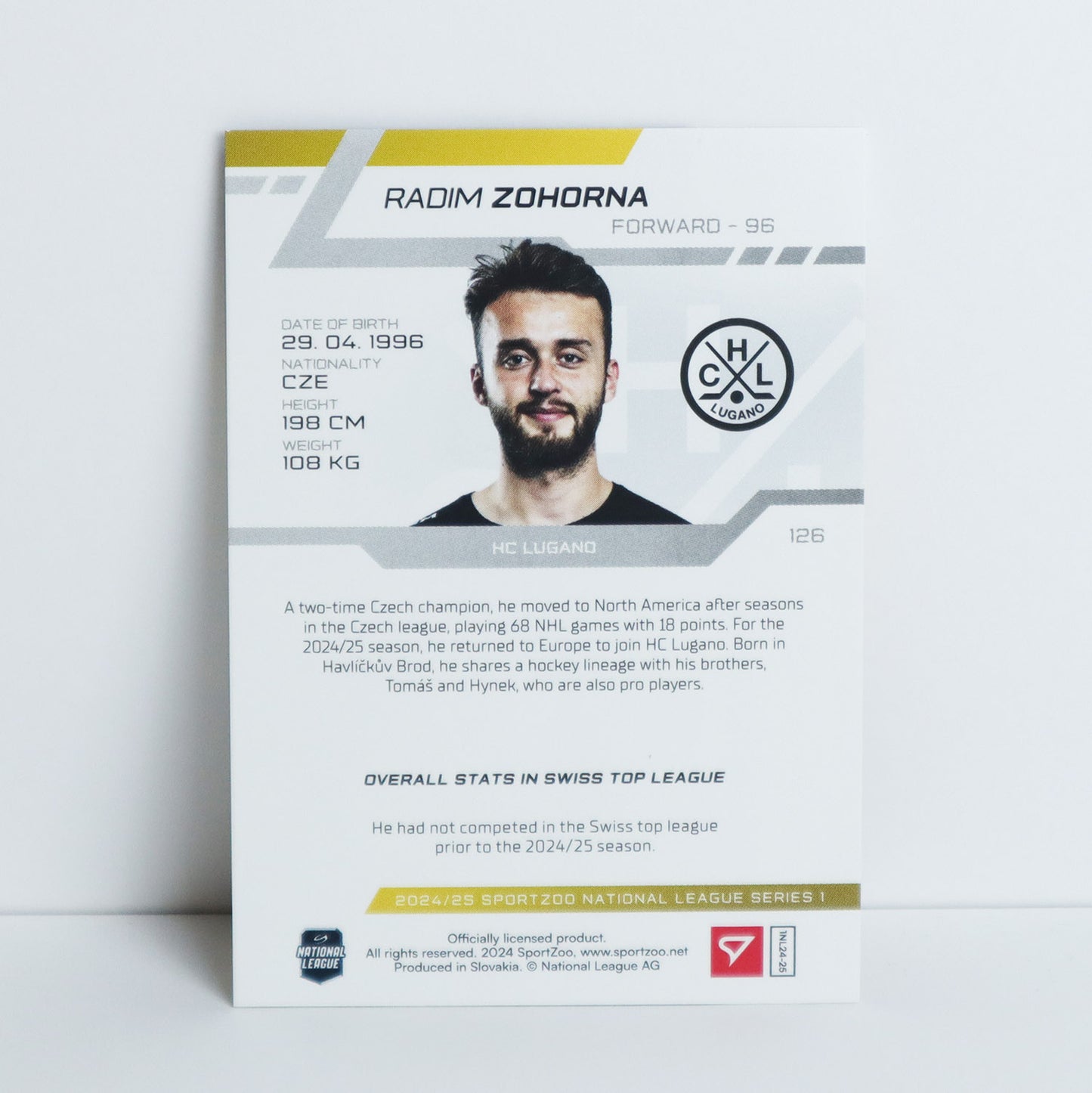 126 - HCL - RADIM ZOHORNA - BASE RED - 14/20