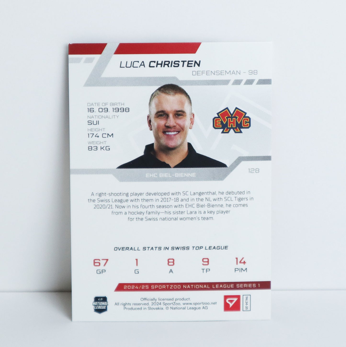 128 - EHCB - LUCA CHRISTEN - BASE SET
