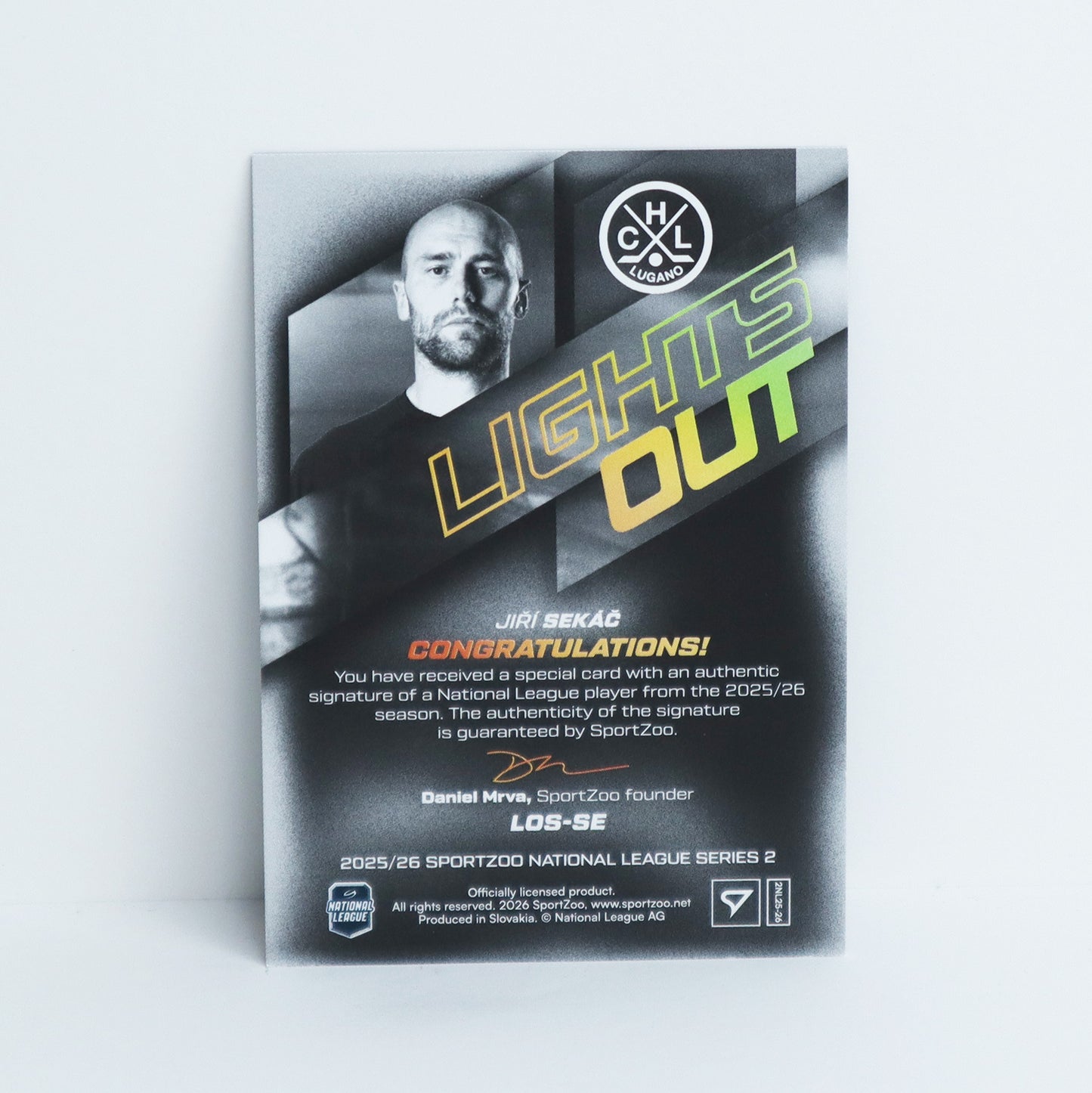 LOS-SE - HCL - JIRI SEKAC - LIGHTS OUT GOLD AUTO - 39/60