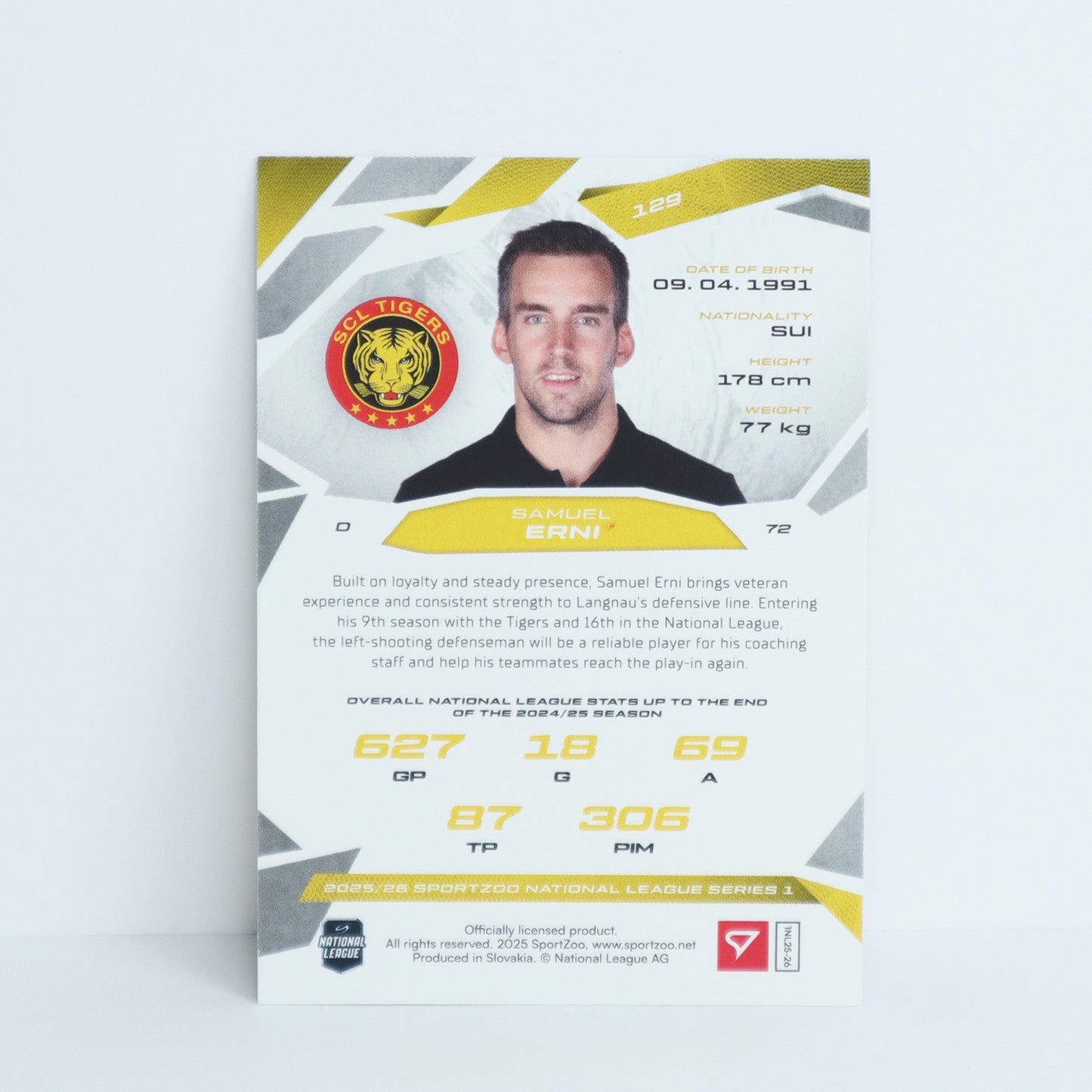 129 - SCL - SAMUEL ERNI - BASE SET