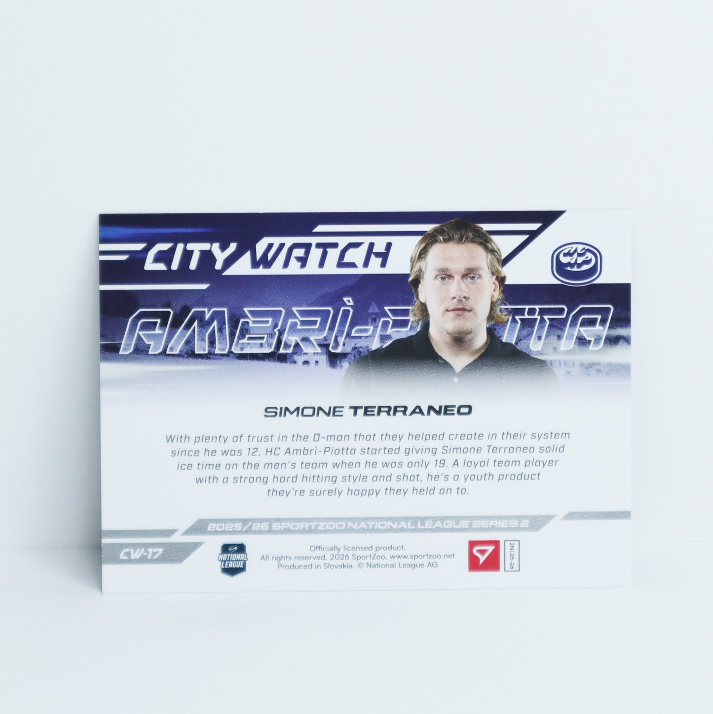 CW-17 - HCAP - SIMONE TERRANEO - CITY WATCH COPPER - 35/95