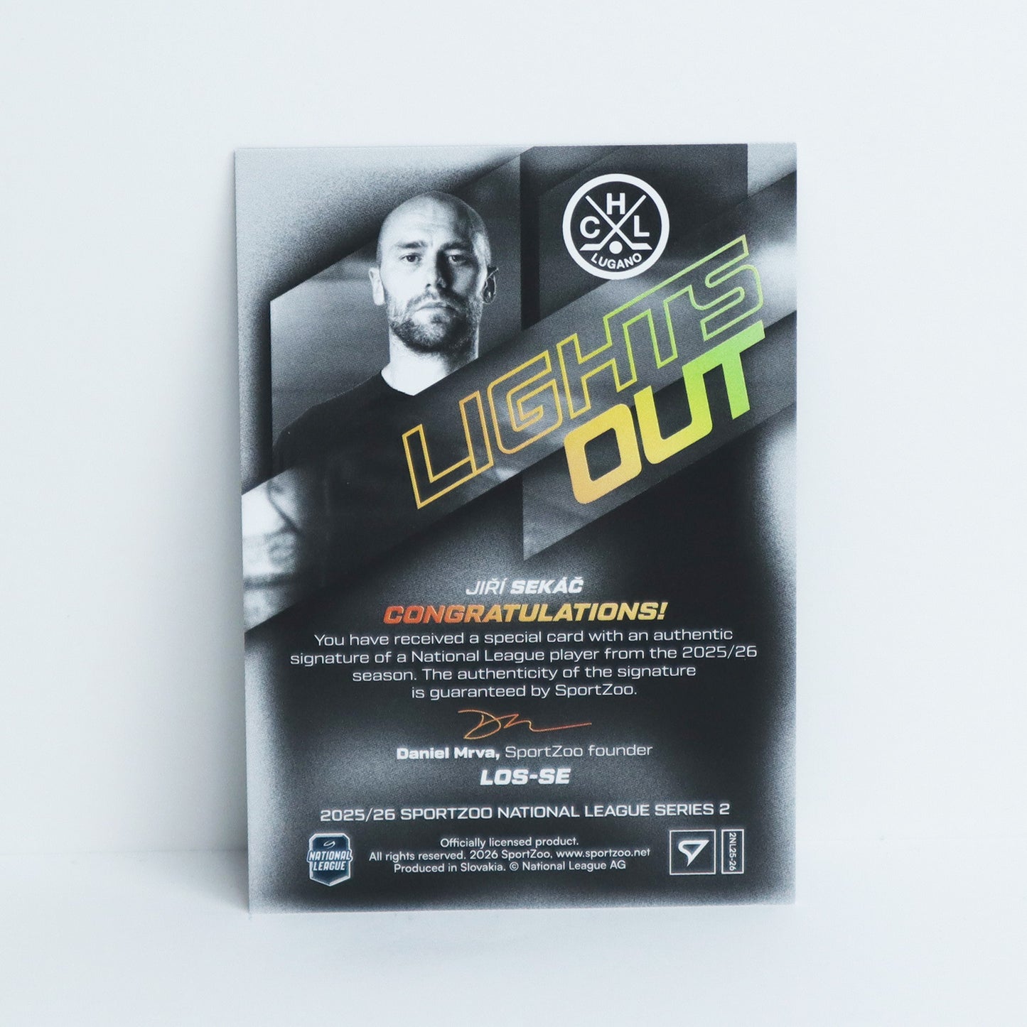 LOS-SE - HCL - JIRI SEKAC - LIGHTS OUT GOLD AUTO - 52/60