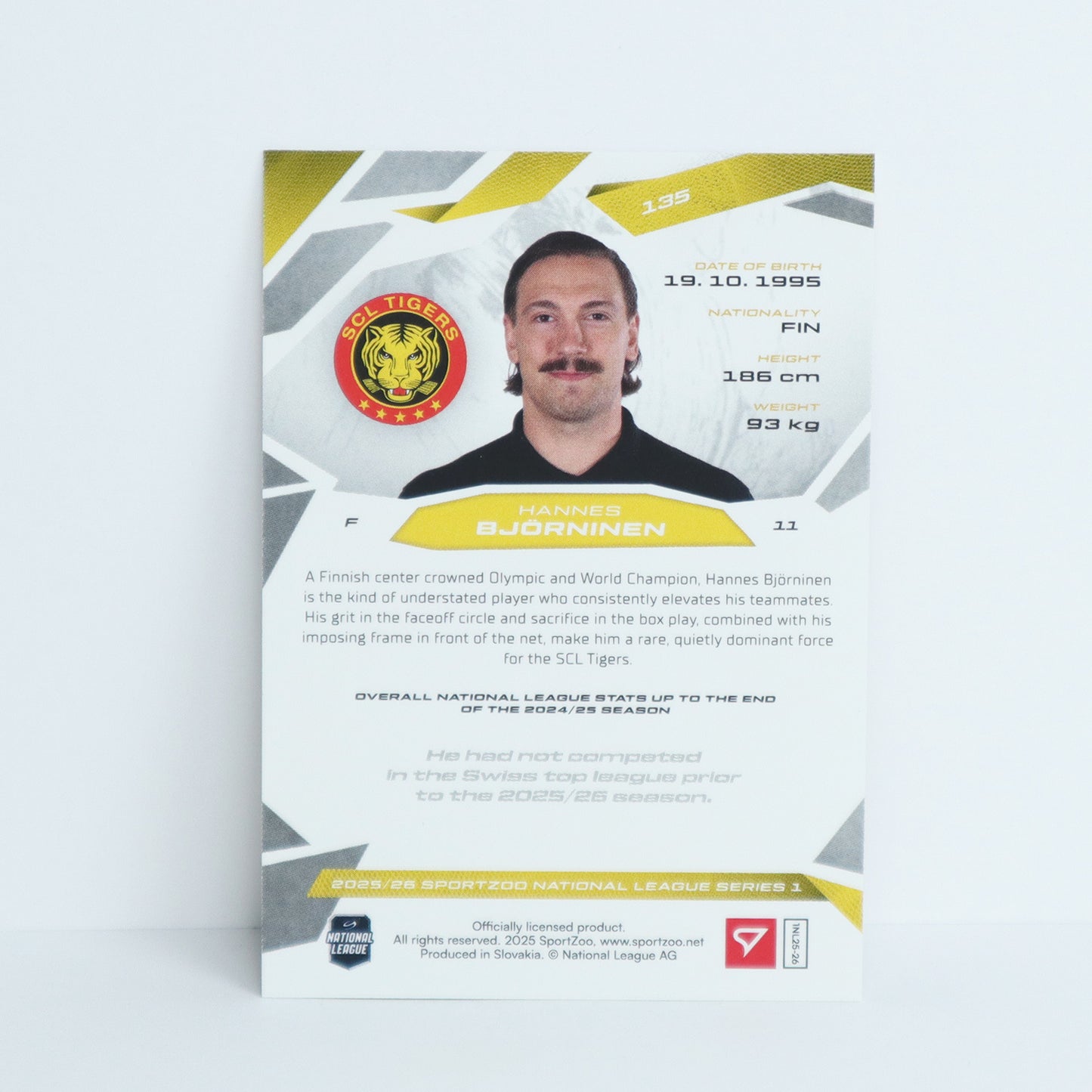 135 - SCL - HANNES BJORNINEN - BASE SET