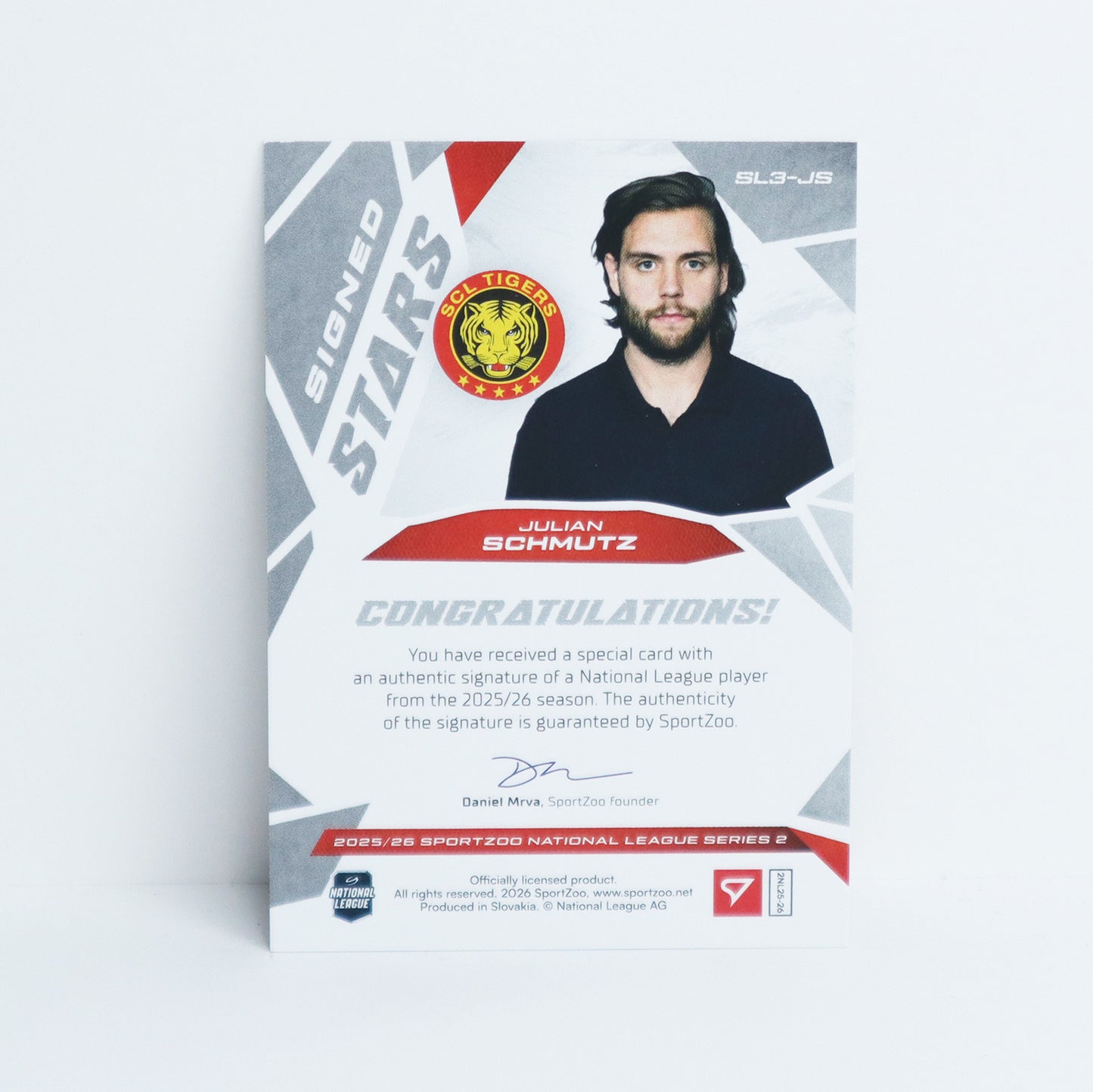 SL3-JS - SCL - JULIAN SCHMUTZ - SIGNED STARS LEVEL 3 - 33/39
