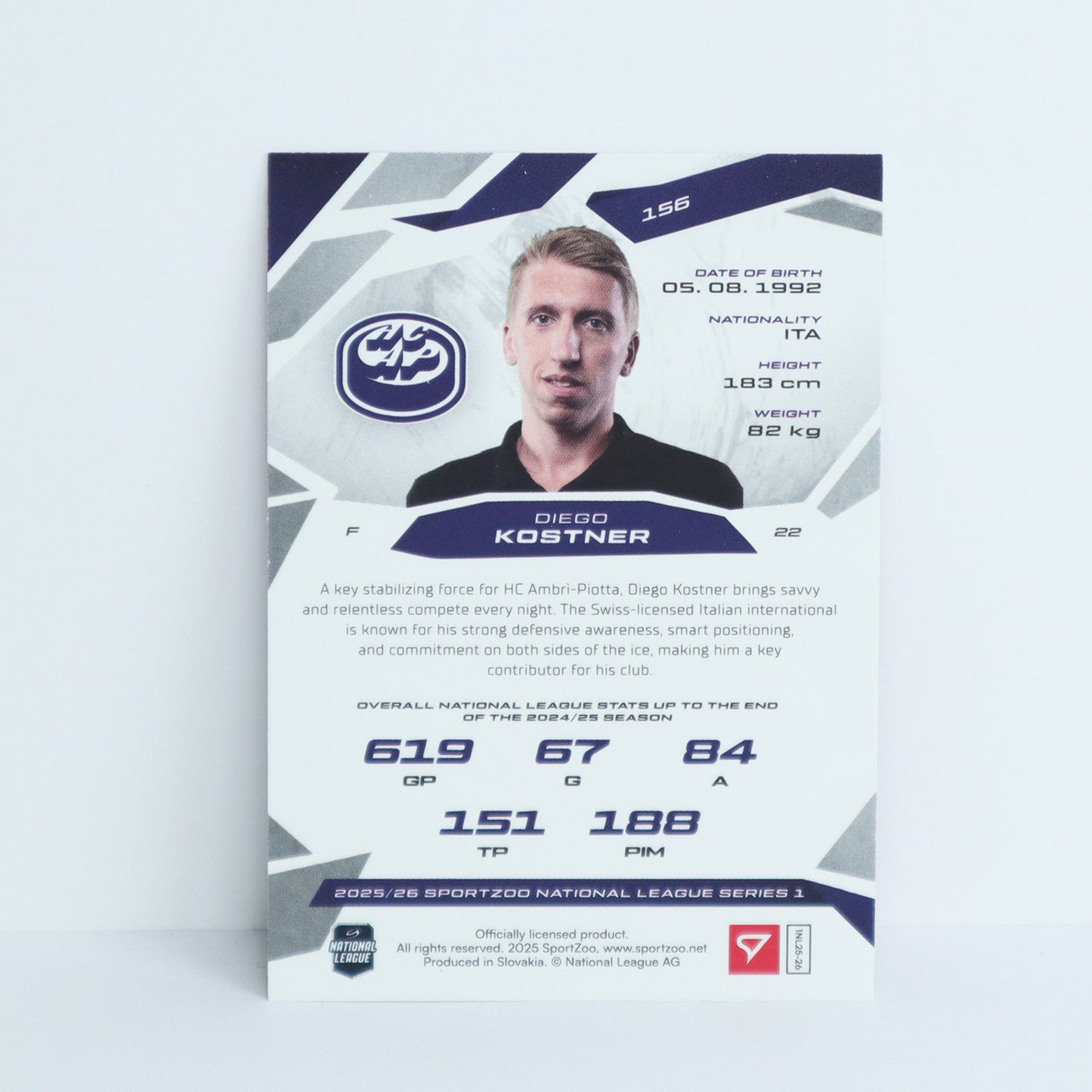 156 - HCAP - DIEGO KOSTNER - BASE PINK