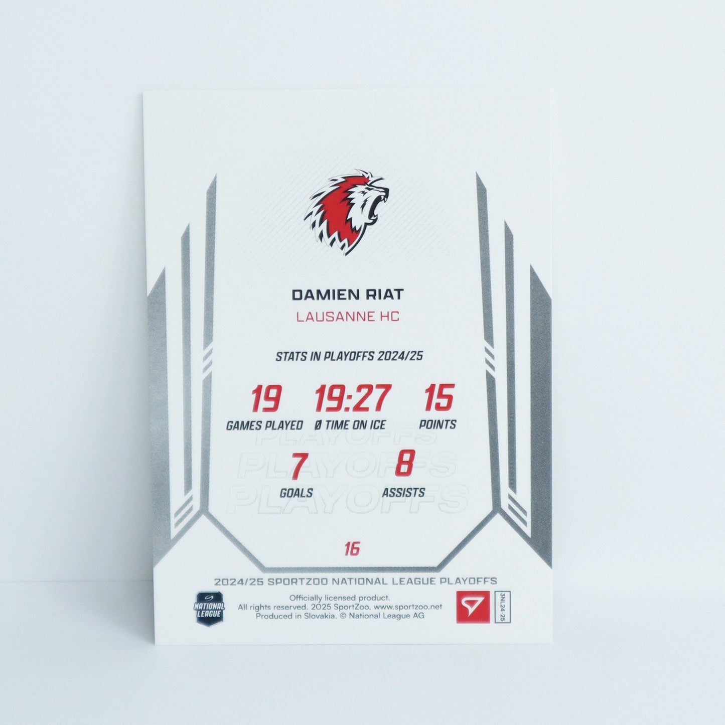 16 - LHC - DAMIEN RIAT - BASE SET