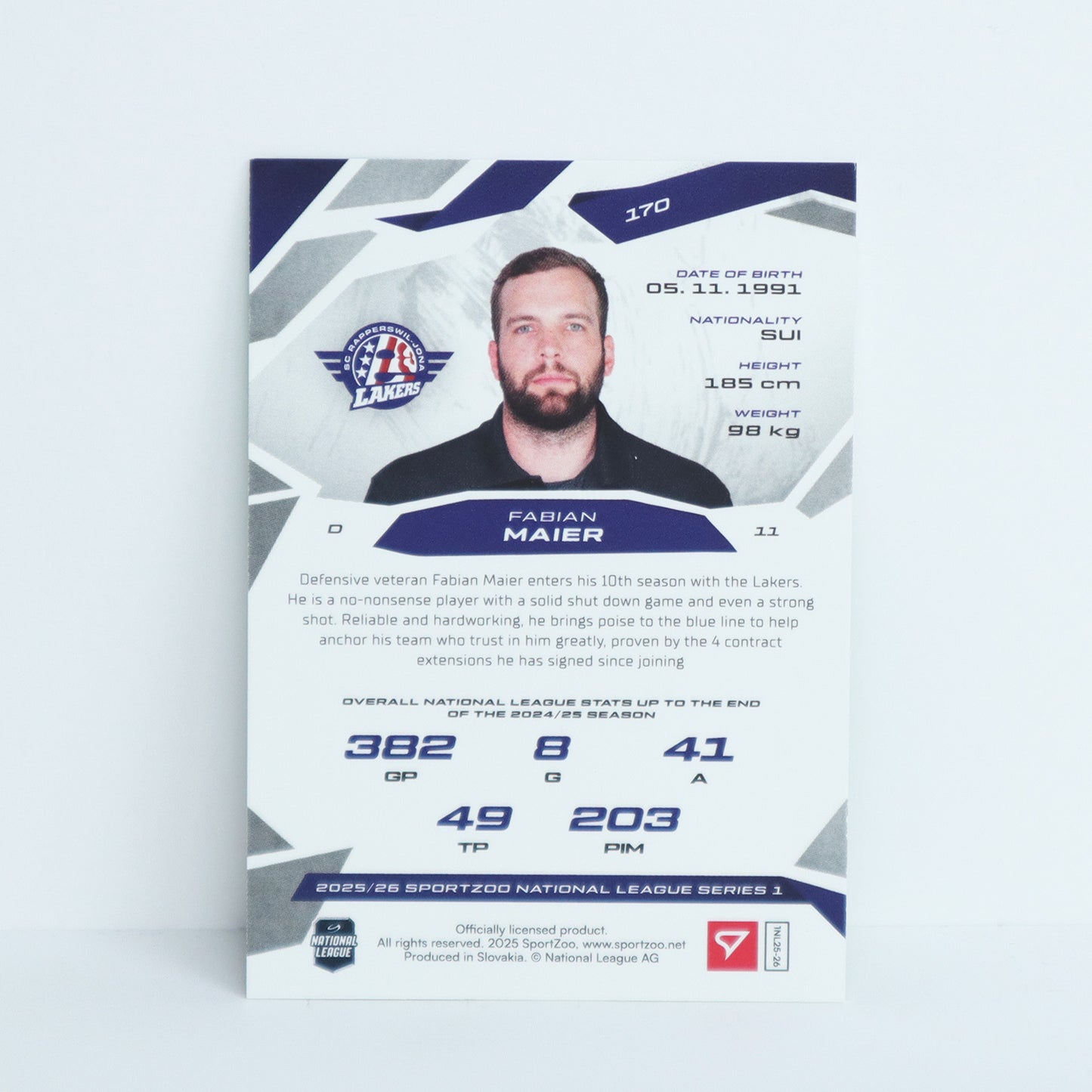 170 - SCRJ - FABIAN MAIER - BASE GREEN - 23/30