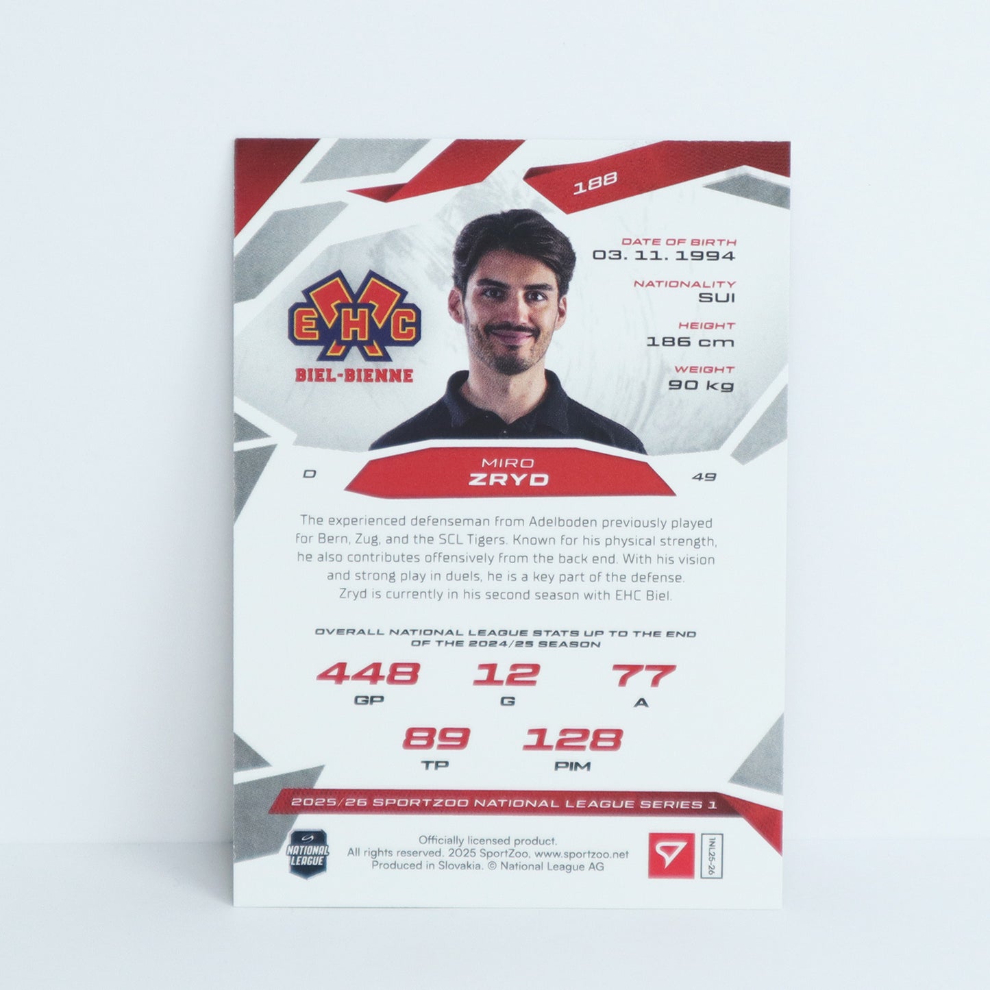 188 - EHCB - MIRO ZRYD - BASE BLUE