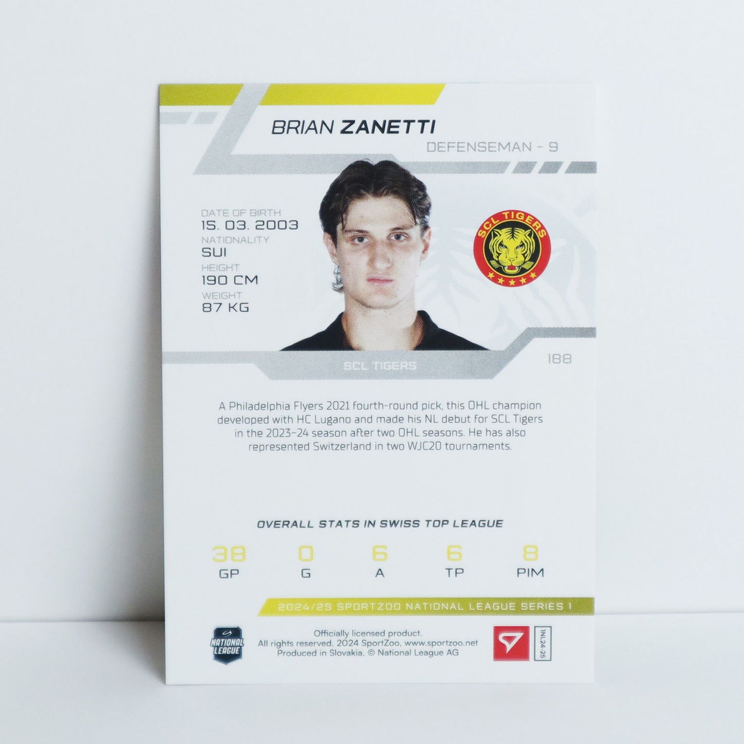 188 - SCL - BRIAN ZANETTI - BASE GREEN