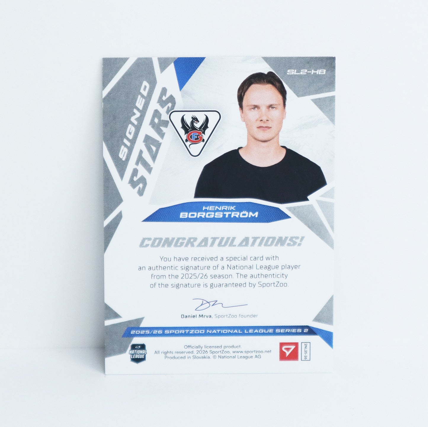 SL2-HB - FRI - HENRIK BORGSTROM - SIGNED STARS LEVEL 2 - 05/69