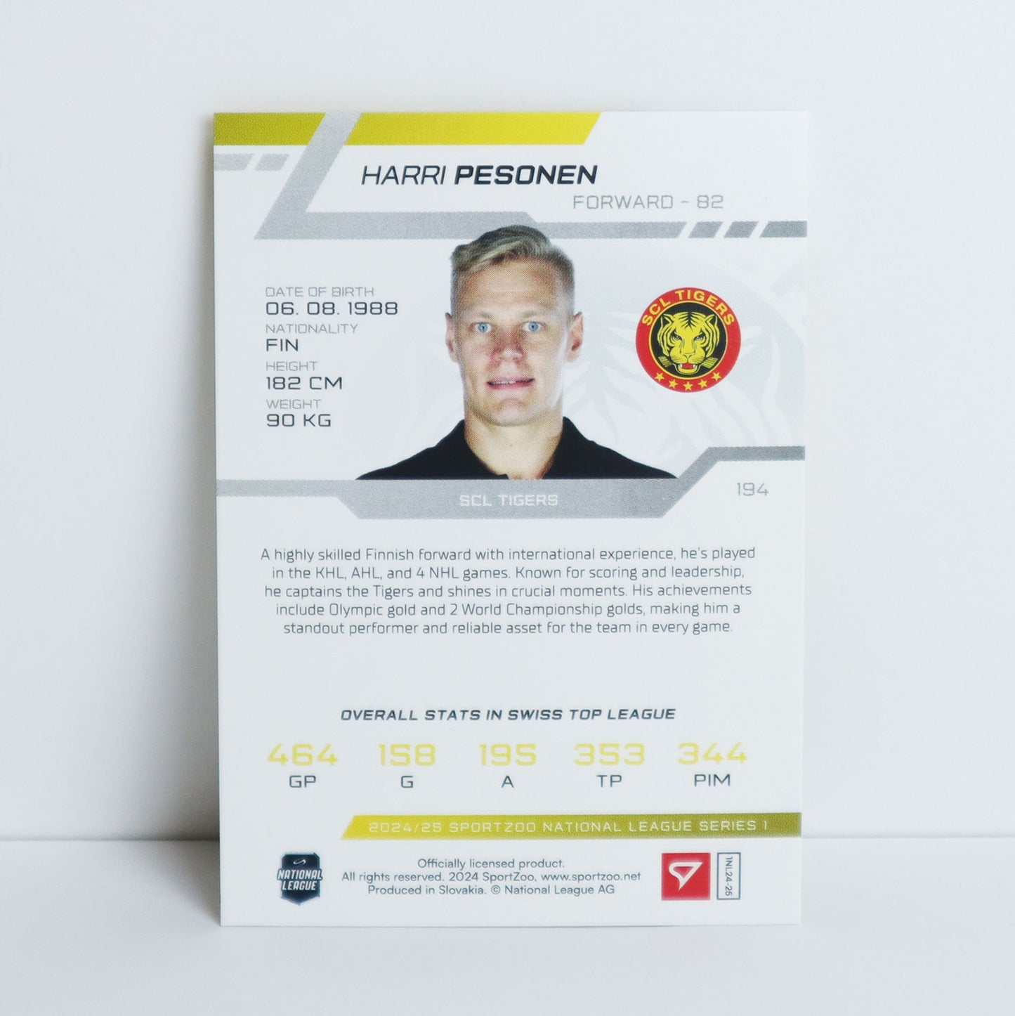 194 - SCL - HARRI PESONEN - BASE SET