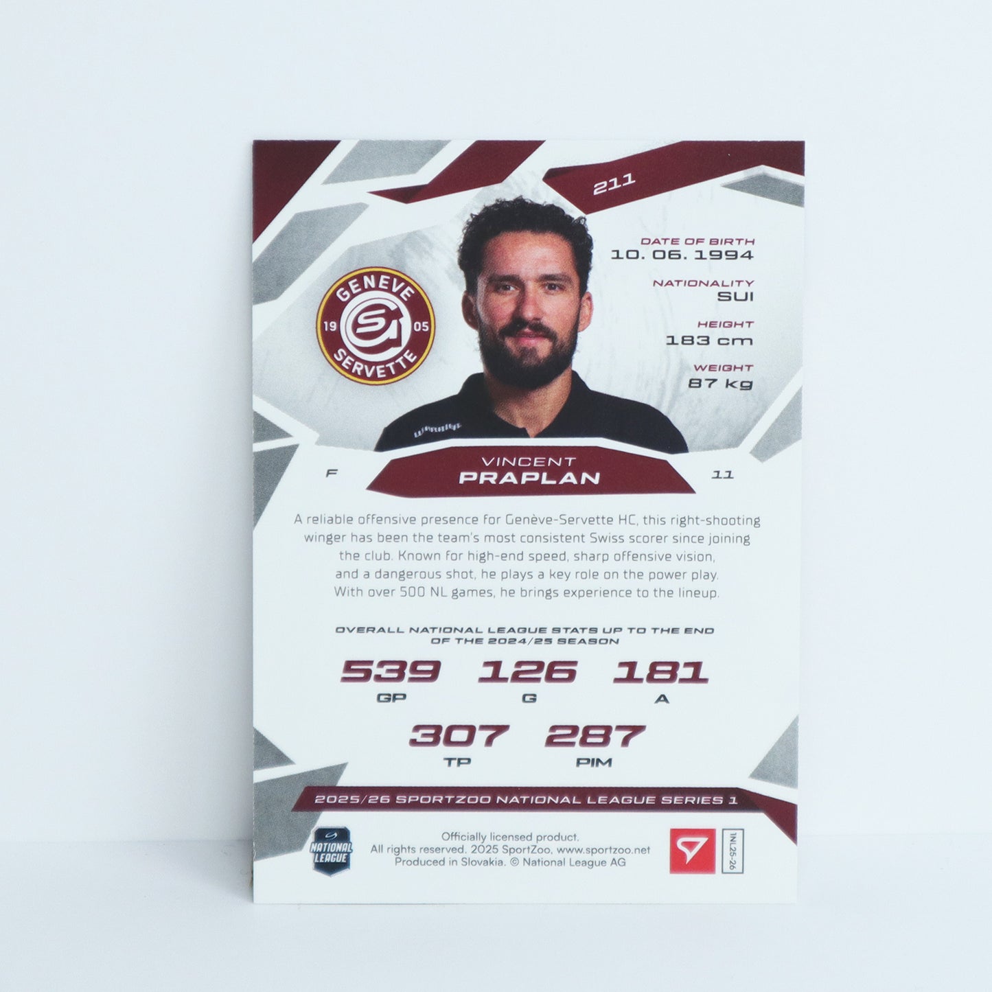 211 - GSHC - VINCENT PRAPLAN - BASE PINK