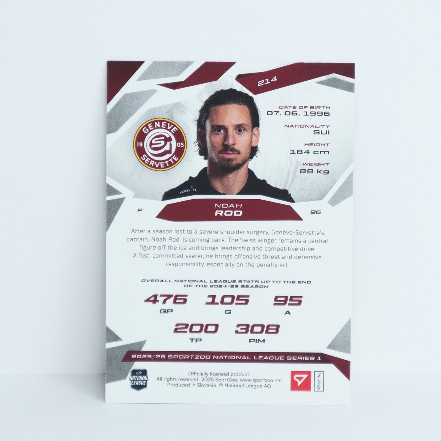 214 - GSHC - NOAH ROD - BASE BLUE