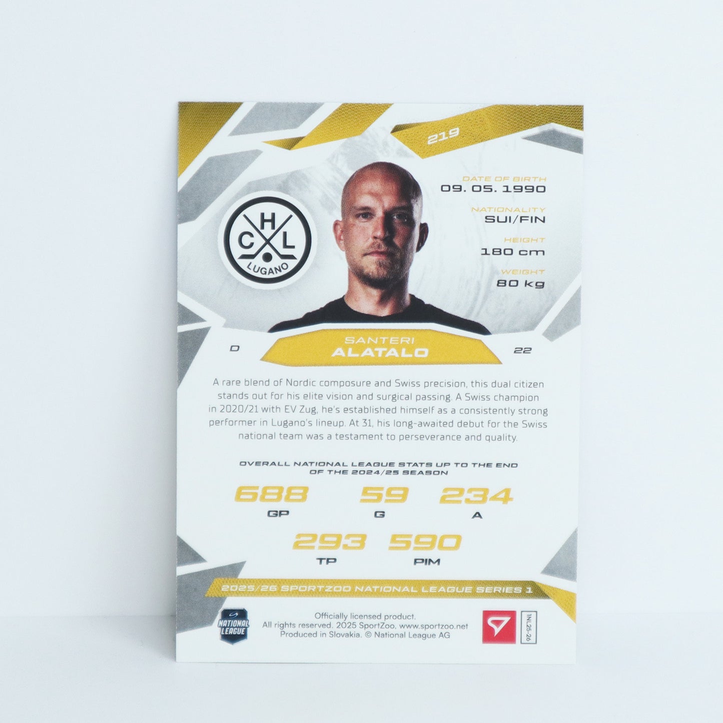 219 - HCL - SANTERI ALATALO - BASE SET