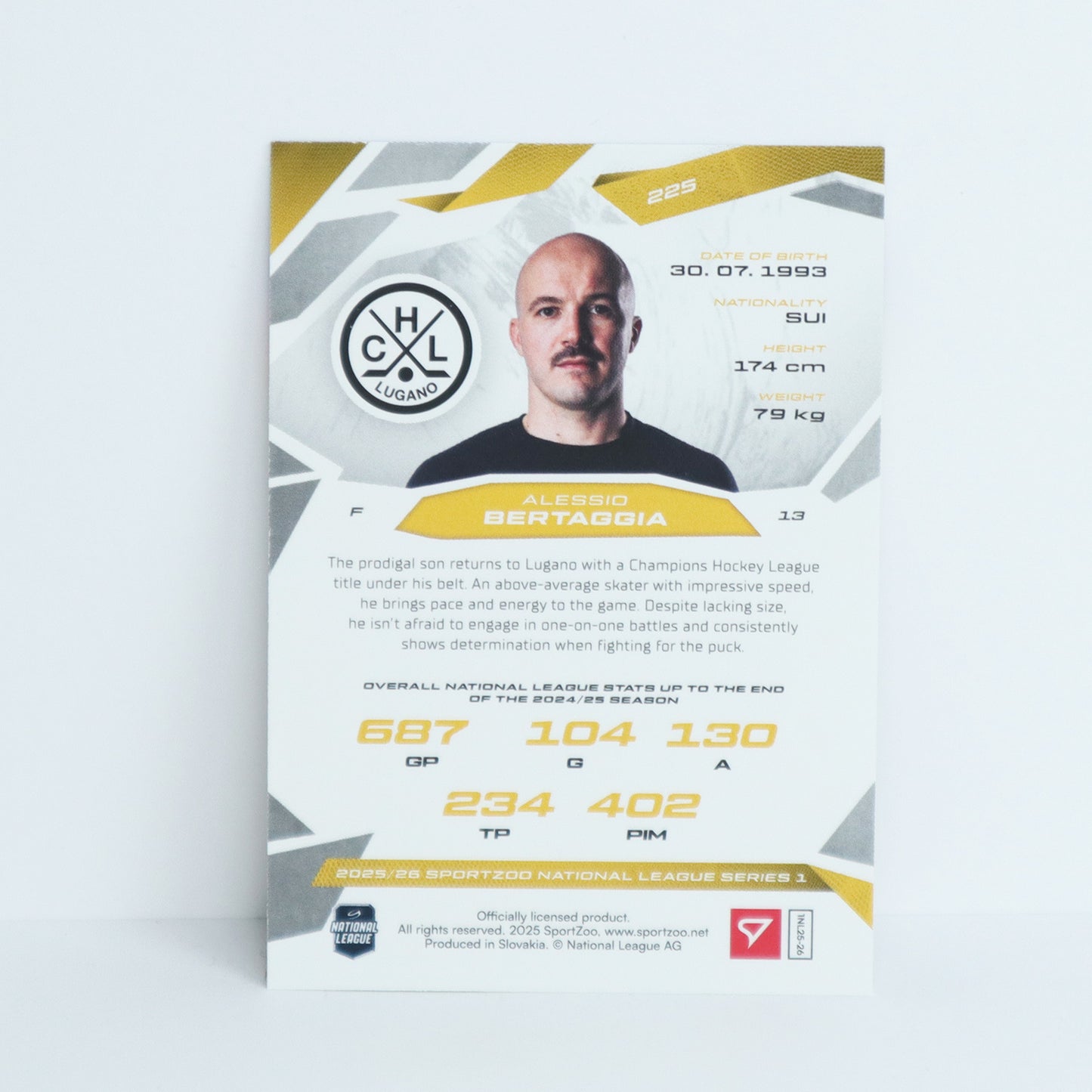 225 - HCL - ALESSIO BERTAGGIA - BASE SET