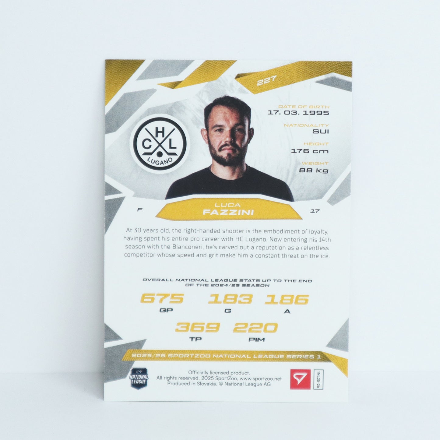 227 - HCL - LUCA FAZZINI - BASE SET