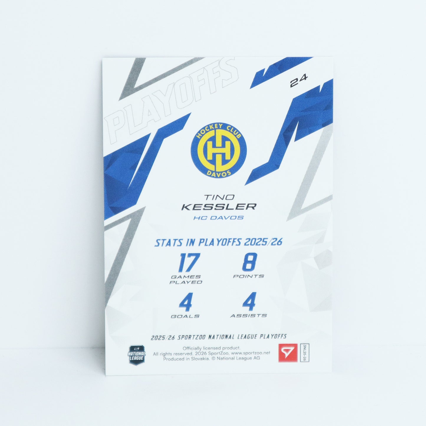 24 - HCD - TINO KESSLER - BASE BLACK - 1/1