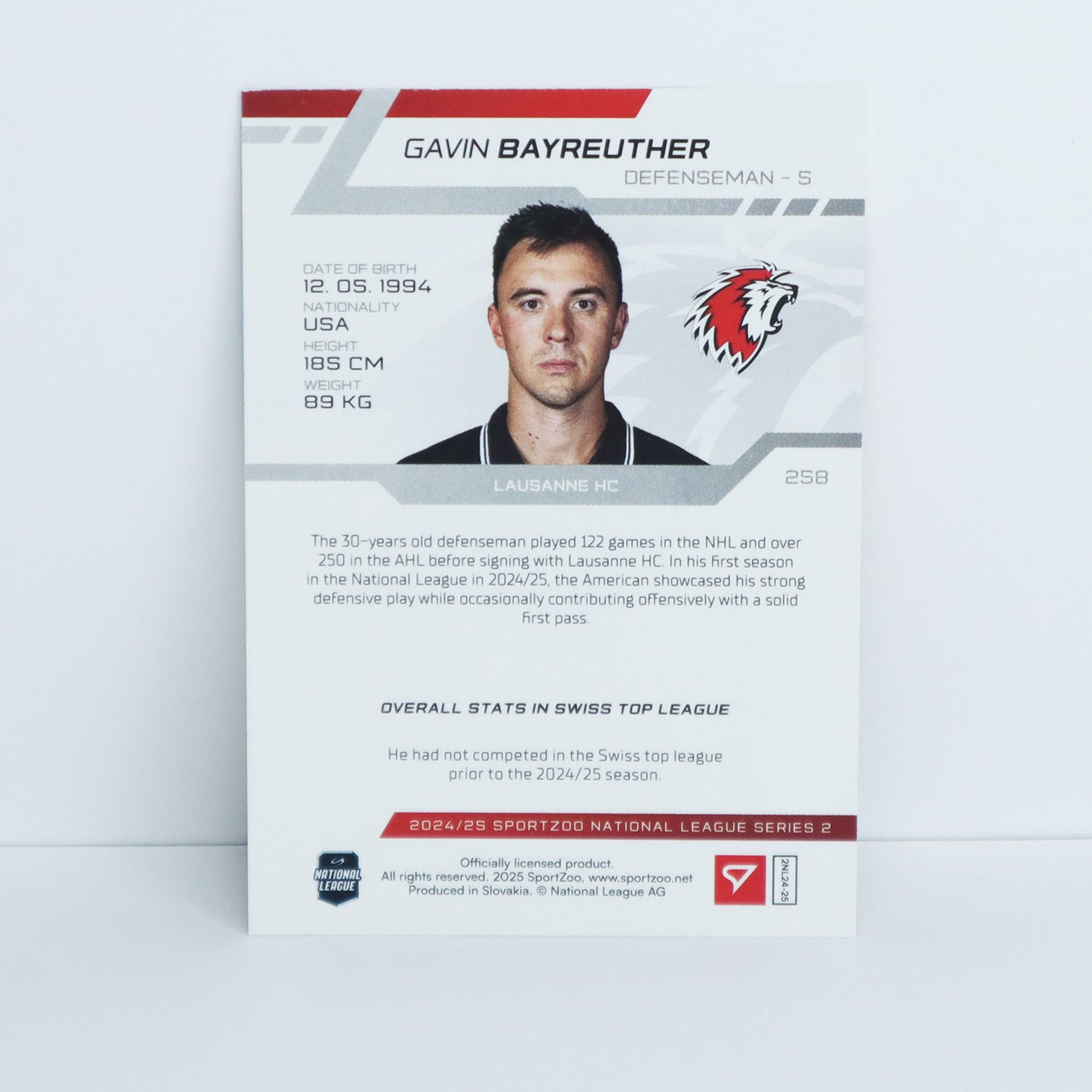 258 - LHC - G. BAYREUTHER - BASE SET