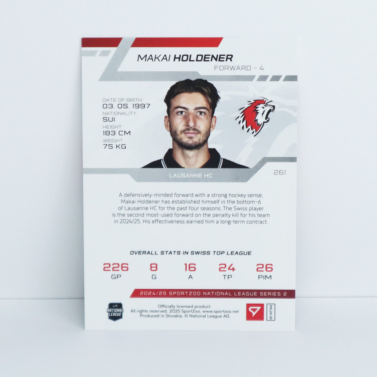 261 - LHC - MAKAI HOLDENER - BASE BLUE - 16/30