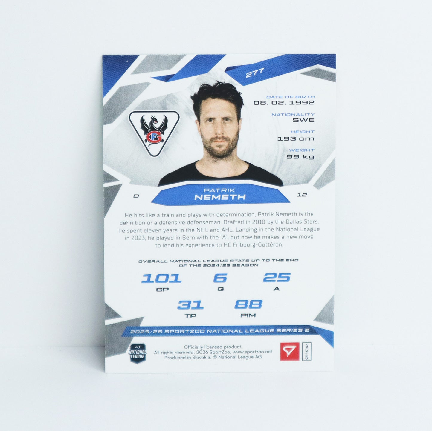 277 - FRI - PATRIK NEMETH - BASE GREEN - 29/30