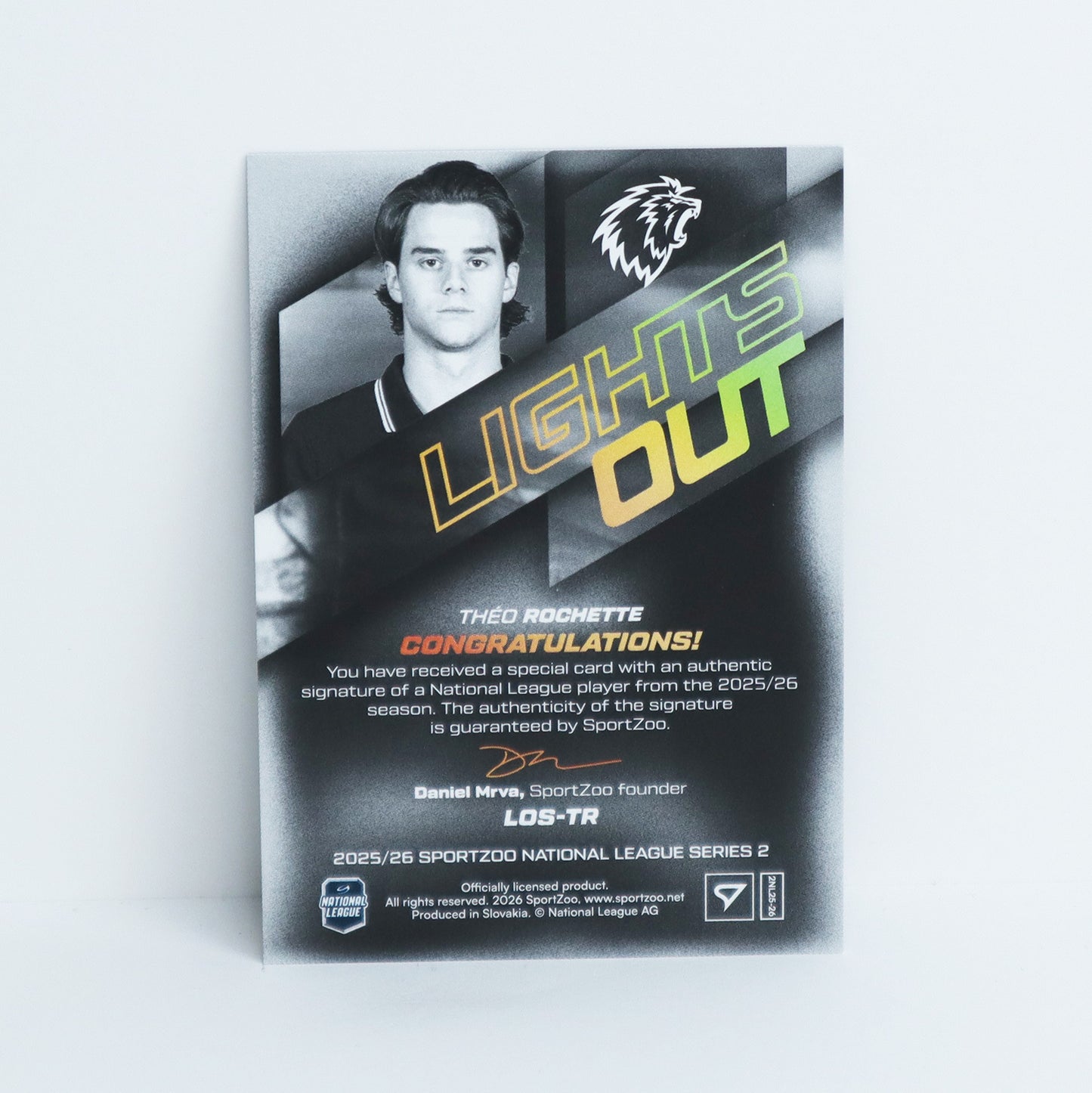 LOS-TR - LHC - THEO ROCHETTE - LIGHTS OUT GOLD AUTO - 10/60