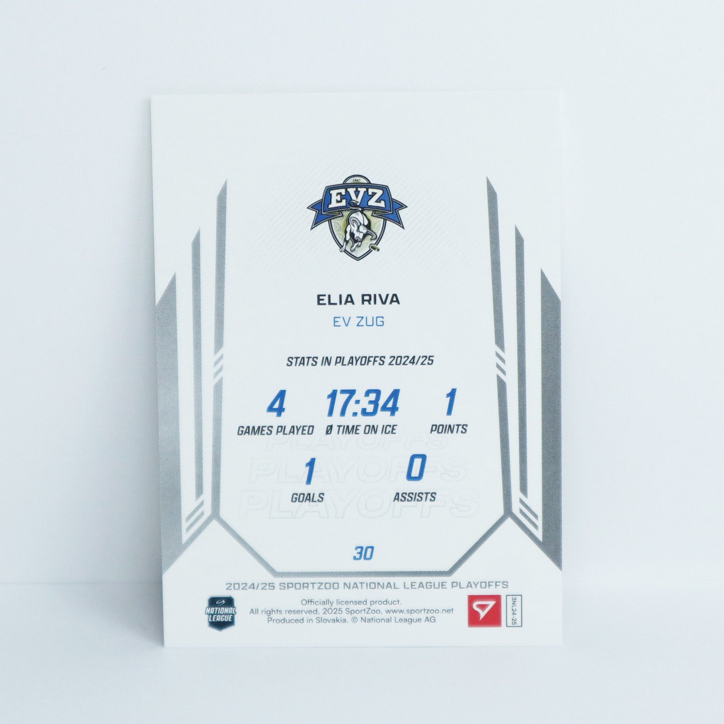 30 - EVZ - ELIA RIVA - BASE BLACK - 1/1