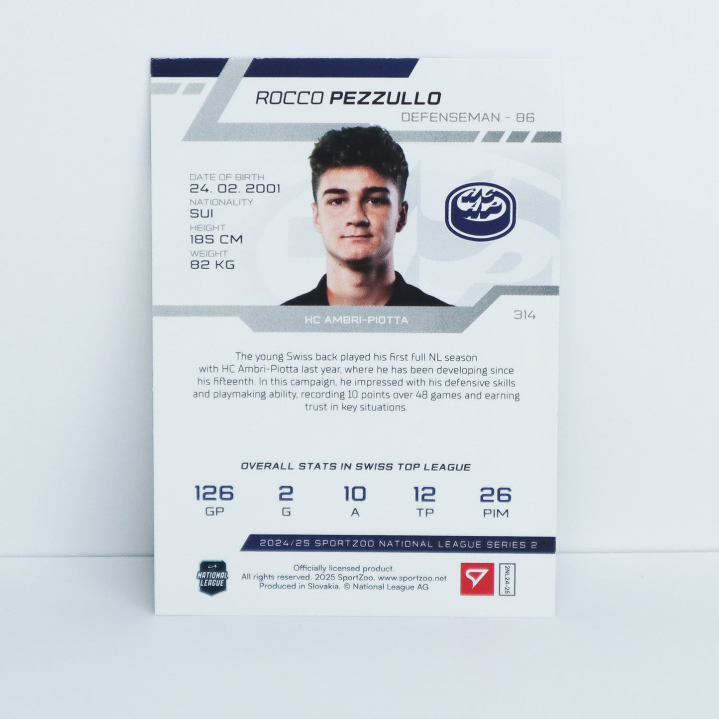 314 - HCAP - ROCCO PEZZULLO - BASE SET