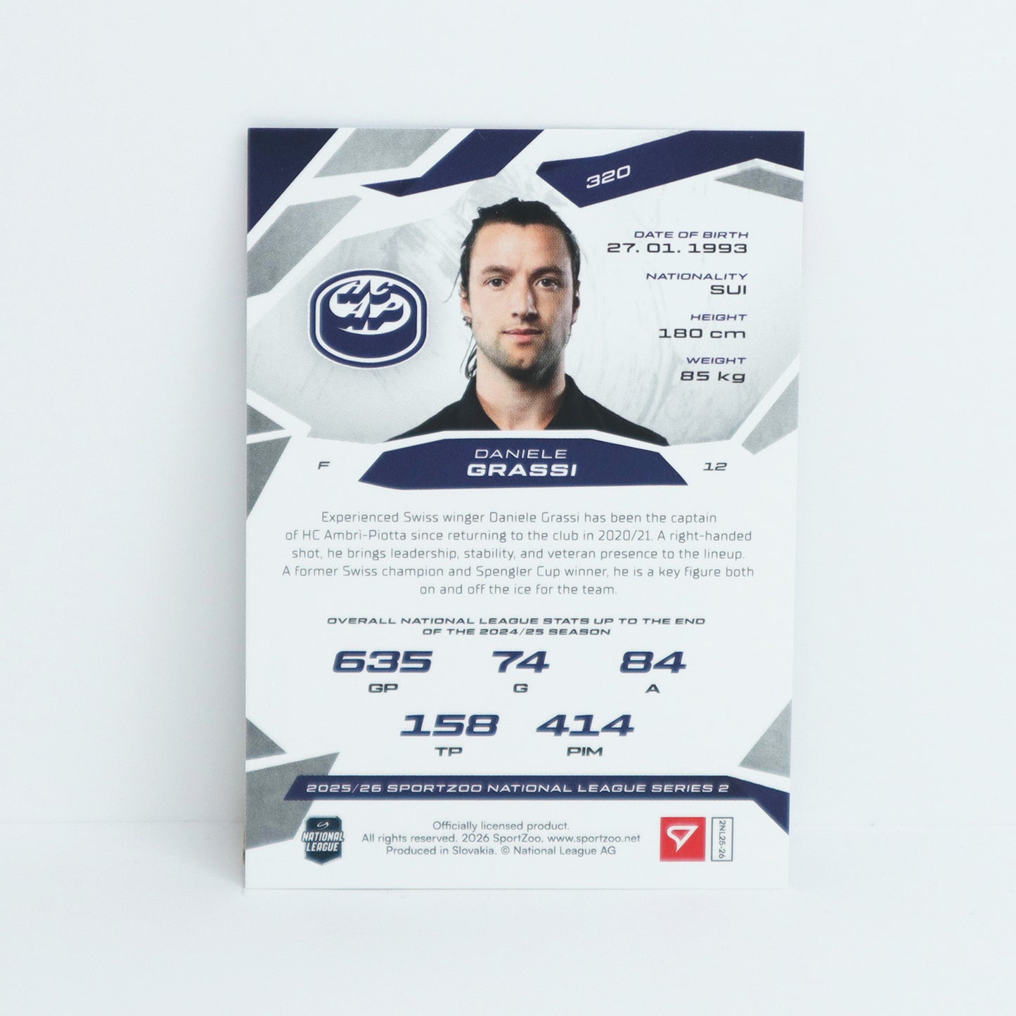 320 - HCAP - DANIELE GRASSI - BASE PINK