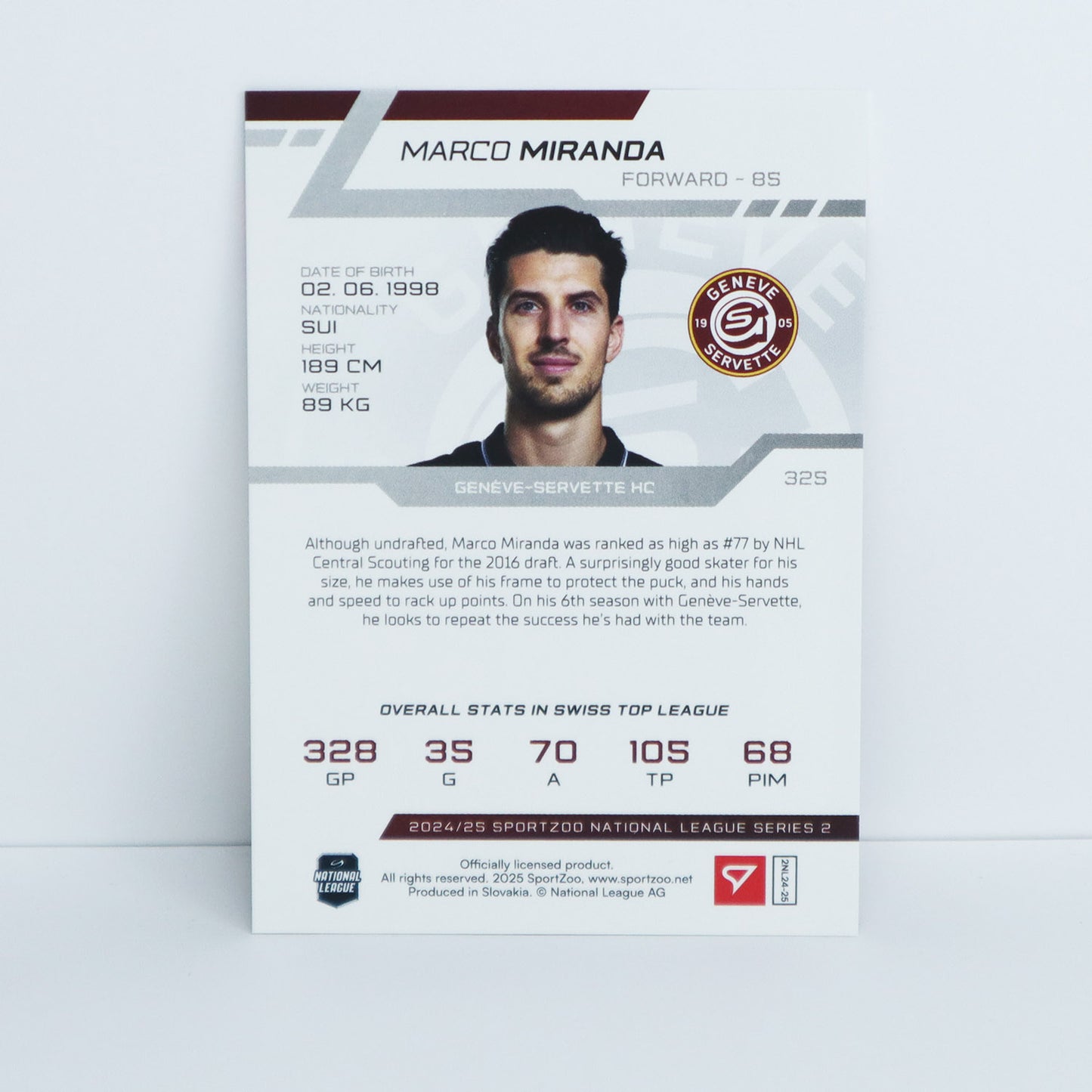 325 - GSHC - MARCO MIRANDA - BASE SET