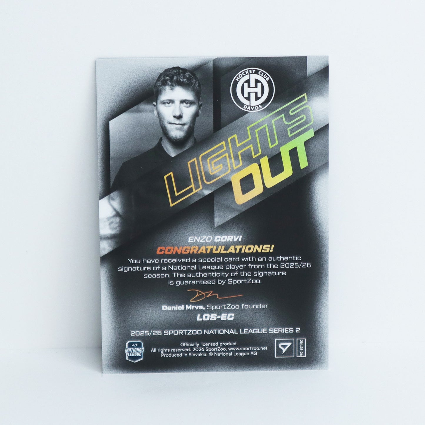 LOS-EC - HCD - ENZO CORVI - LIGHTS OUT GOLD AUTO - 55/60