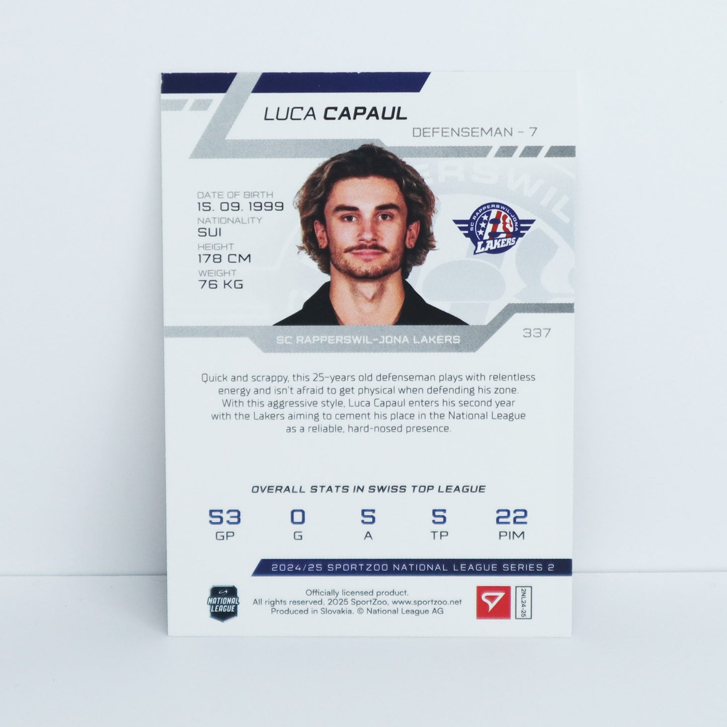 337 - SCRJ - LUCA CAPAUL - BASE PURPLE