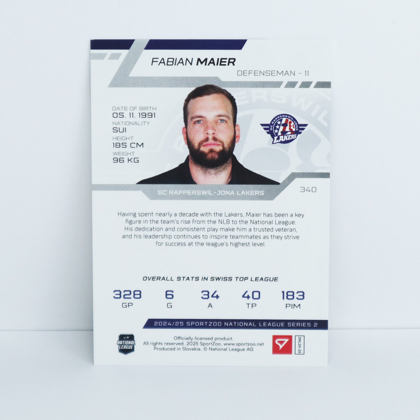 340 - SCRJ - FABIAN MAIER - BASE GOLD - 06/10