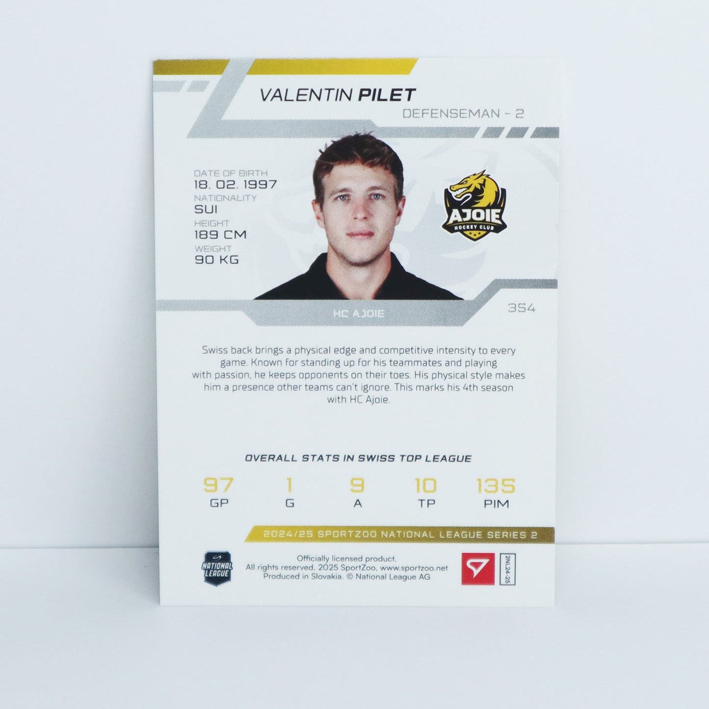 354 - HCA - VALENTIN PILET - BASE SET